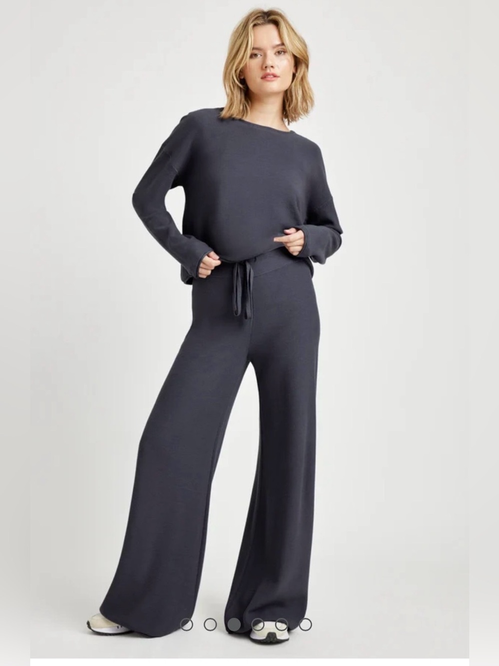 Splendid michelle wide leg sweater pants medium